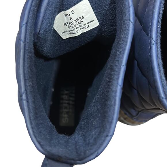 Sperry Top-Sider Women's Gosling Duck Boot, Navy/Brown women’s size 8 - Picture 7 of 11